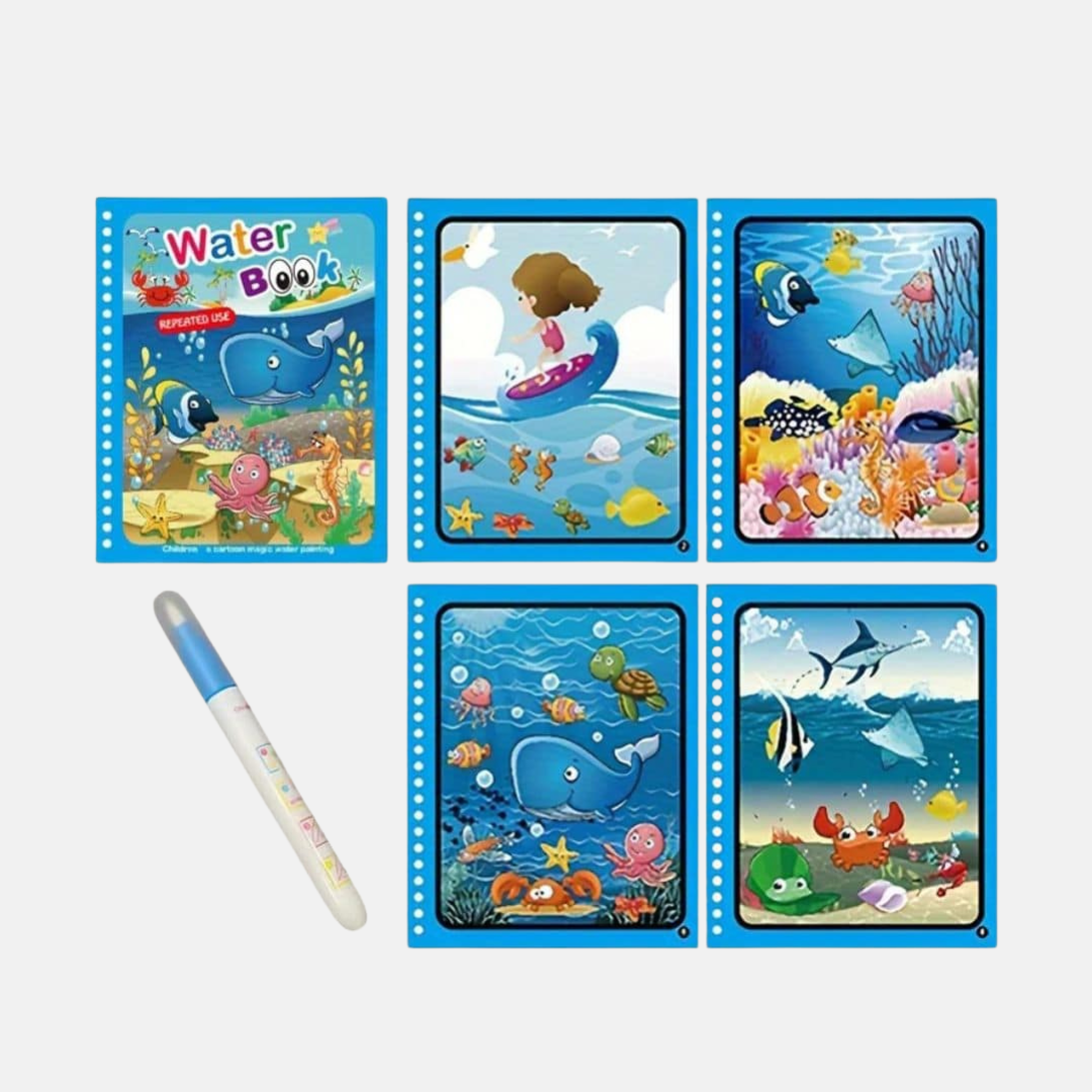 Waterbook™ - Cahier de coloriage magique