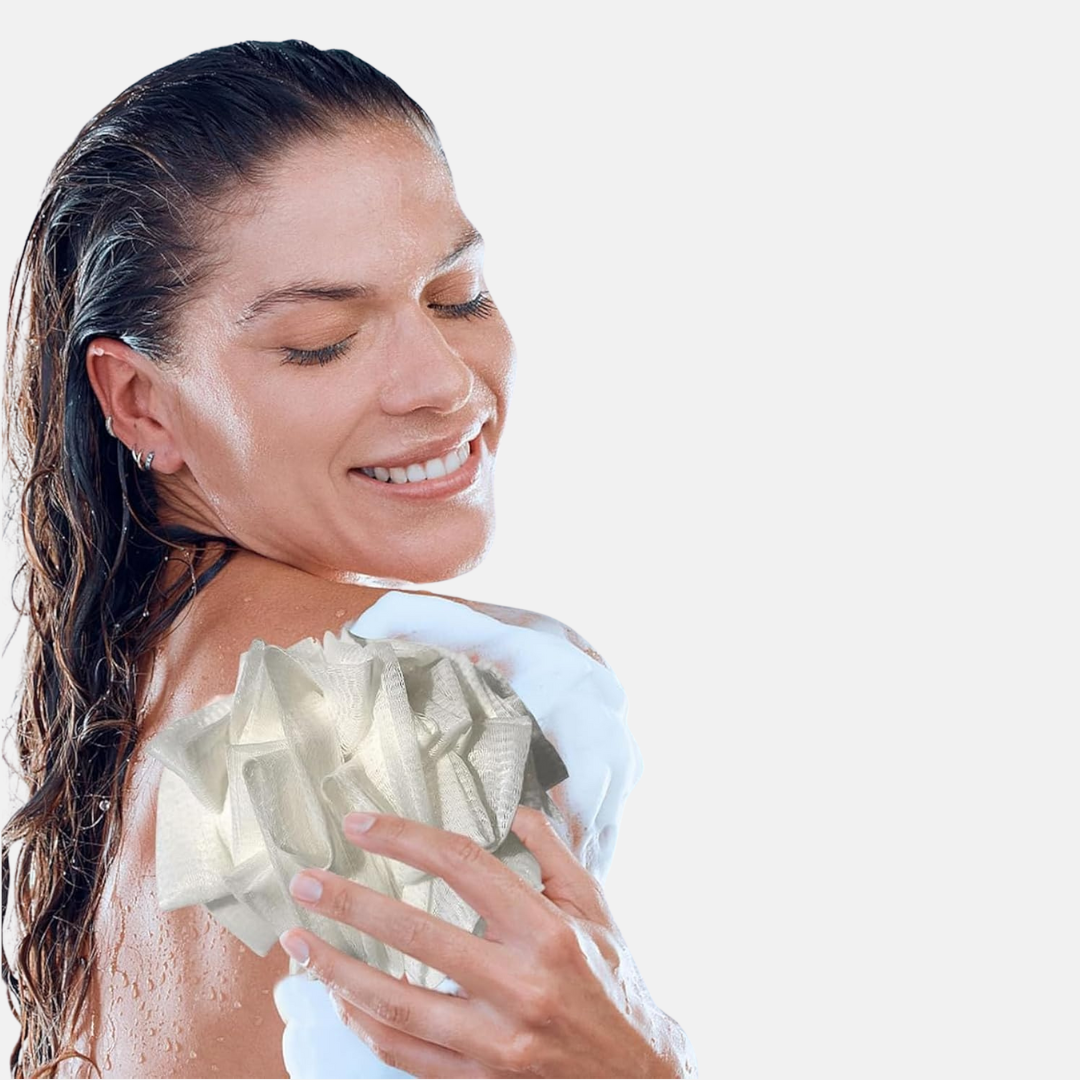 Loofah™ - 2-in-1 Exfoliating Bath Sponge