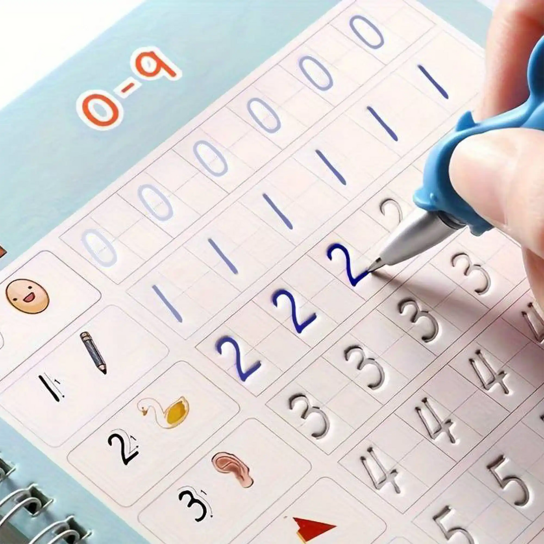 Cahier d'écriture magique