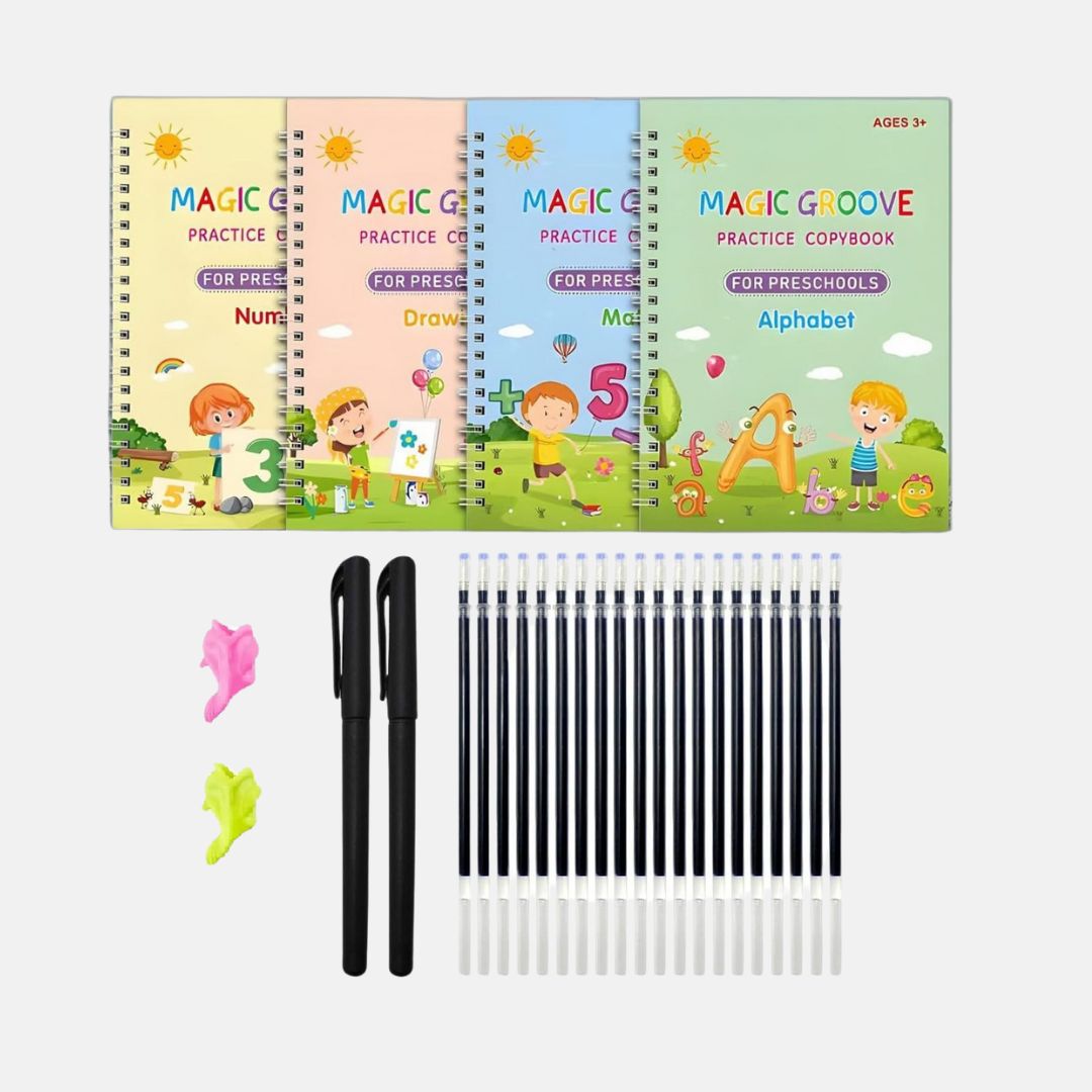 Cahier d'écriture magique