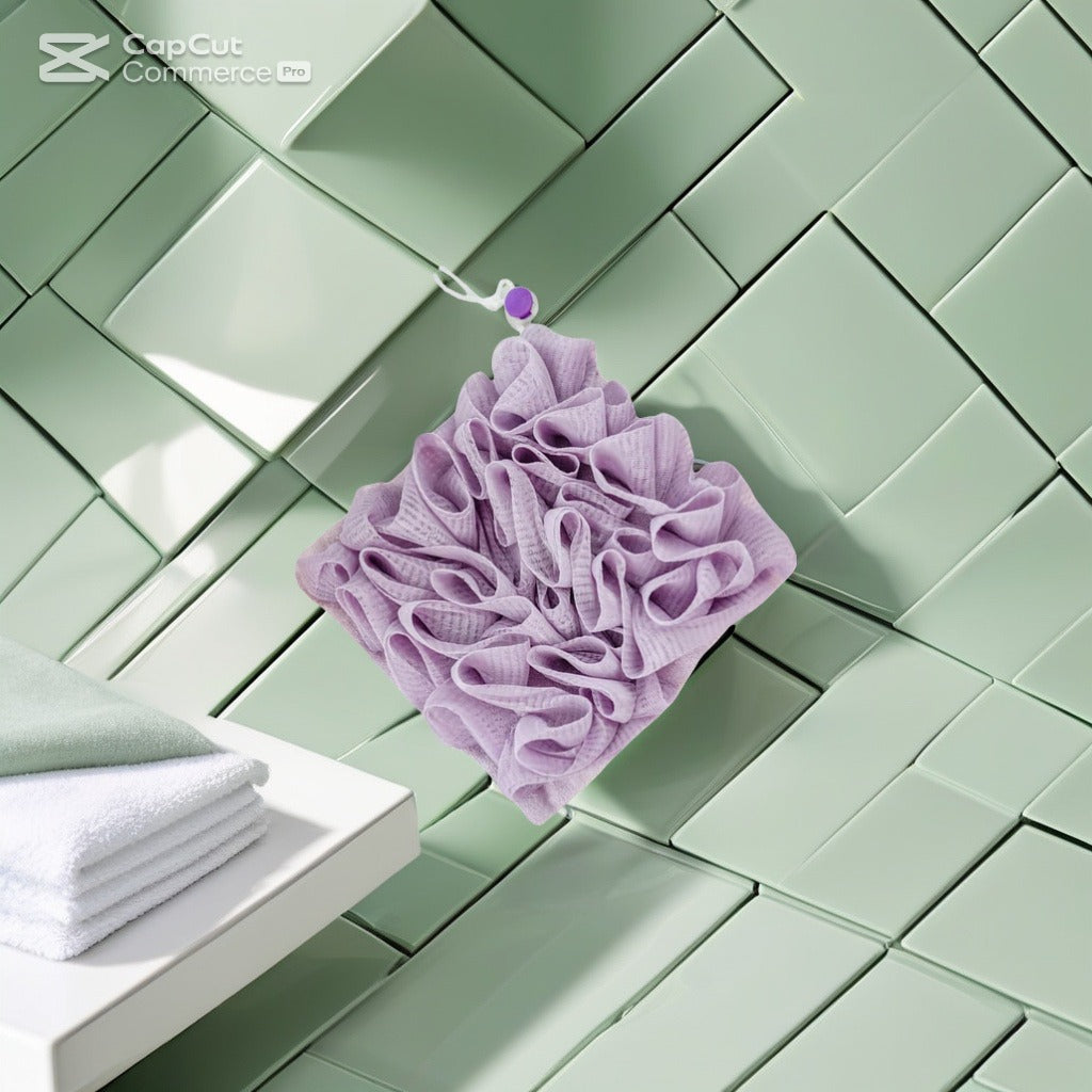 Loofah™ - 2-in-1 Exfoliating Bath Sponge