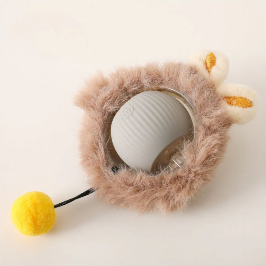 Interactive play ball for animals