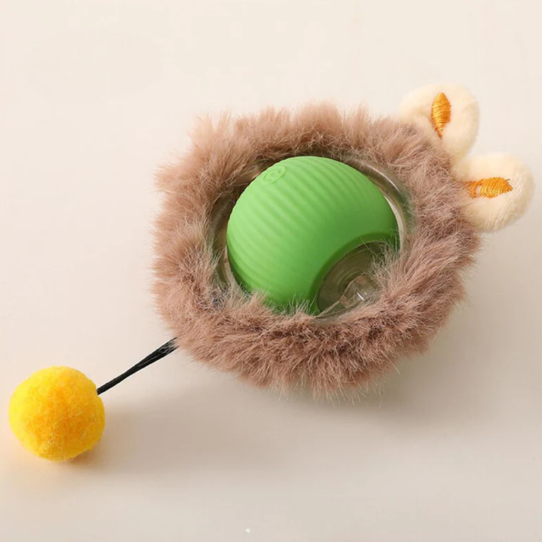 Interactive play ball for animals