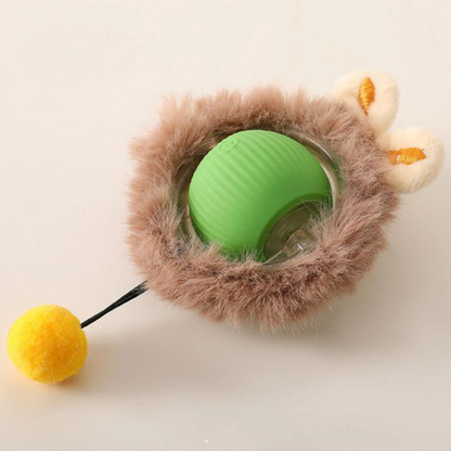 Interactive play ball for animals