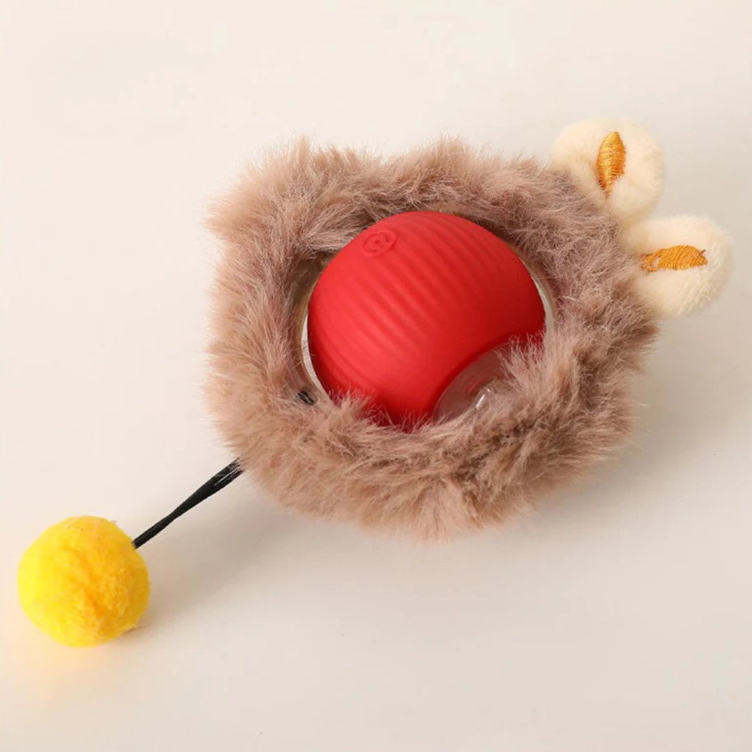 Interactive play ball for animals