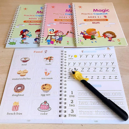 Cahier d'écriture magique